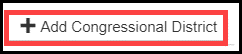 image showing the button for adding a congressional district