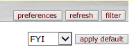 Apply Default button