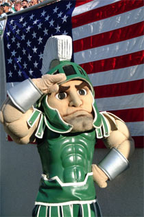 Sparty Mascot